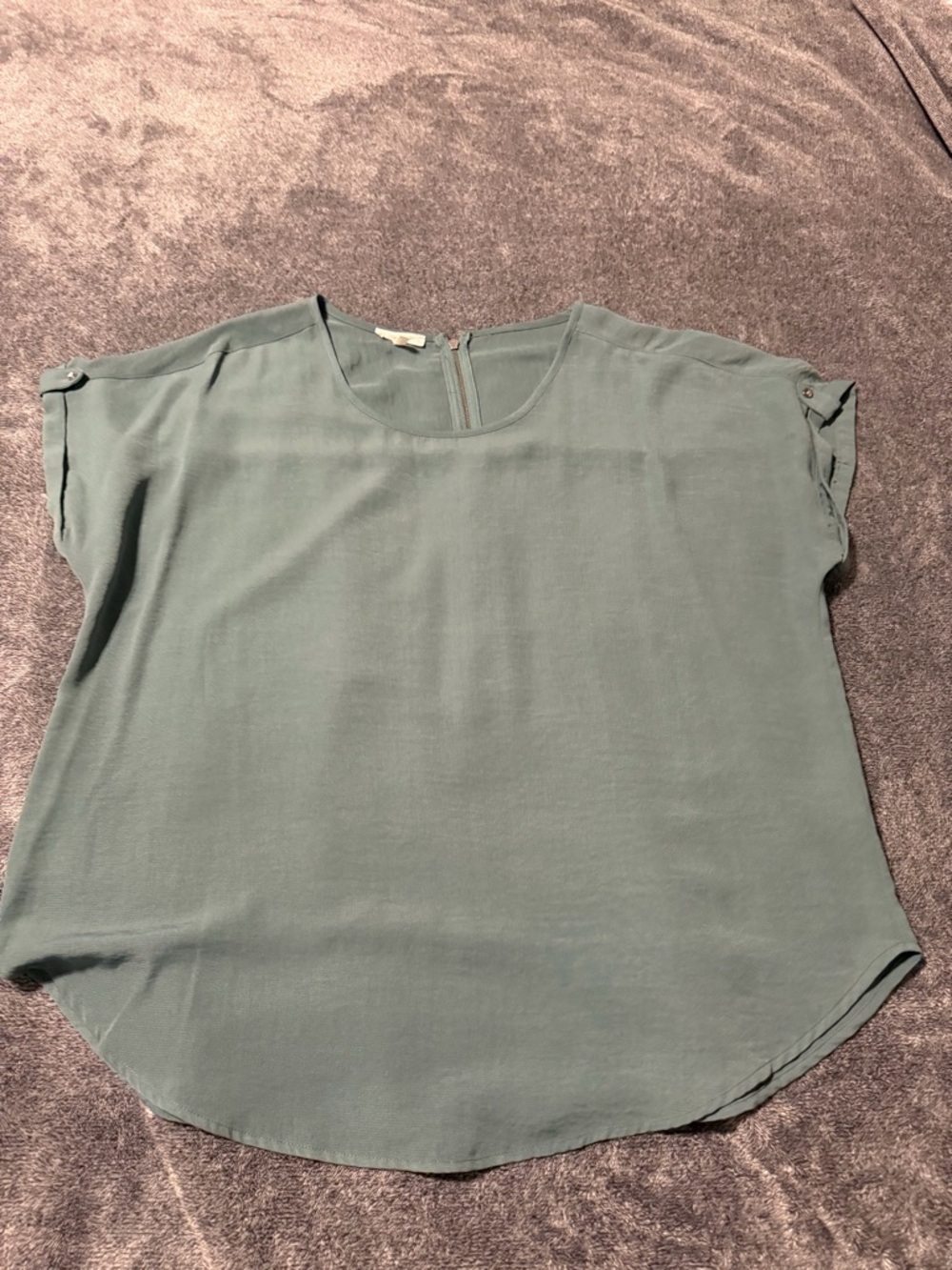 Maurices Relaxed Short-Sleeve Women's Top in Sage Green